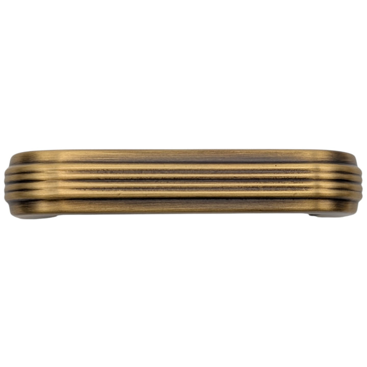 3 1/2 inch Overall (3 inch C-C) Moderne Deco Cabinet Pull (Several Finishes Available)