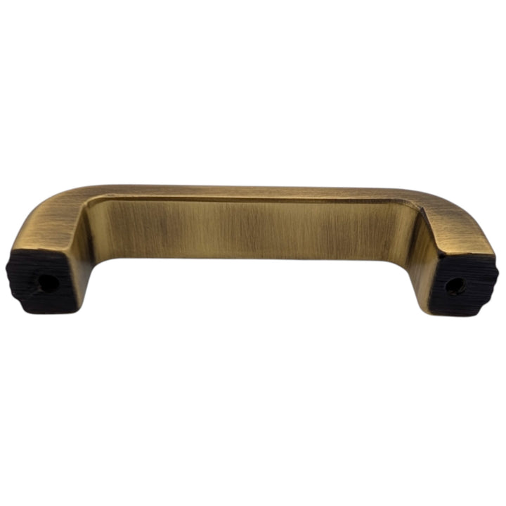 3 1/2 inch Overall (3 inch C-C) Moderne Deco Cabinet Pull (Several Finishes Available)