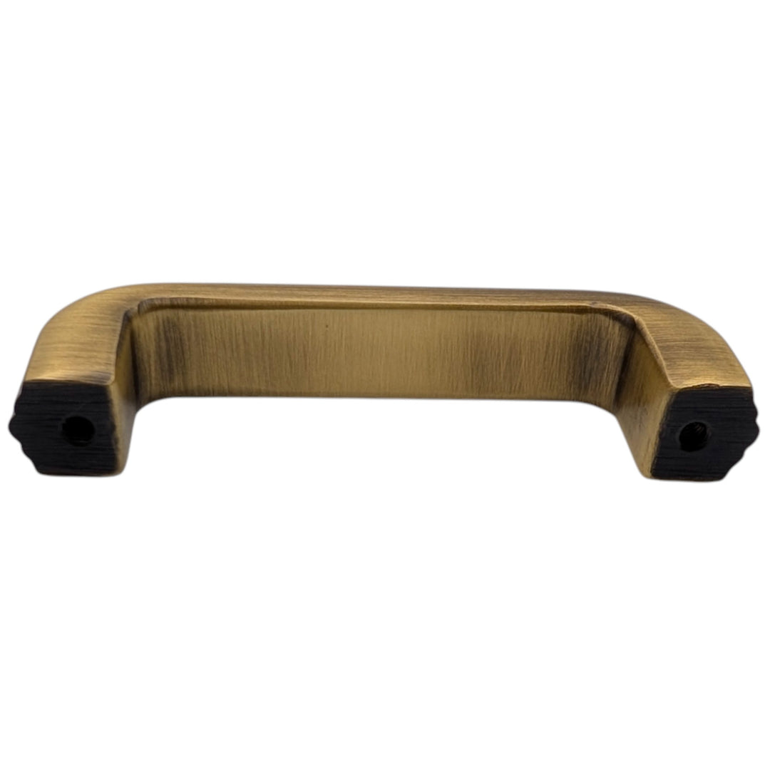 3 1/2 inch Overall (3 inch C-C) Beaded Signature Cabinet Pull (Several Finishes Available)
