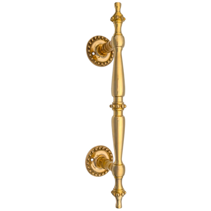 9 3/4 Inch Overall (6 Inch C-C) Beaded Signature Style Handle (Several Finishes Available)