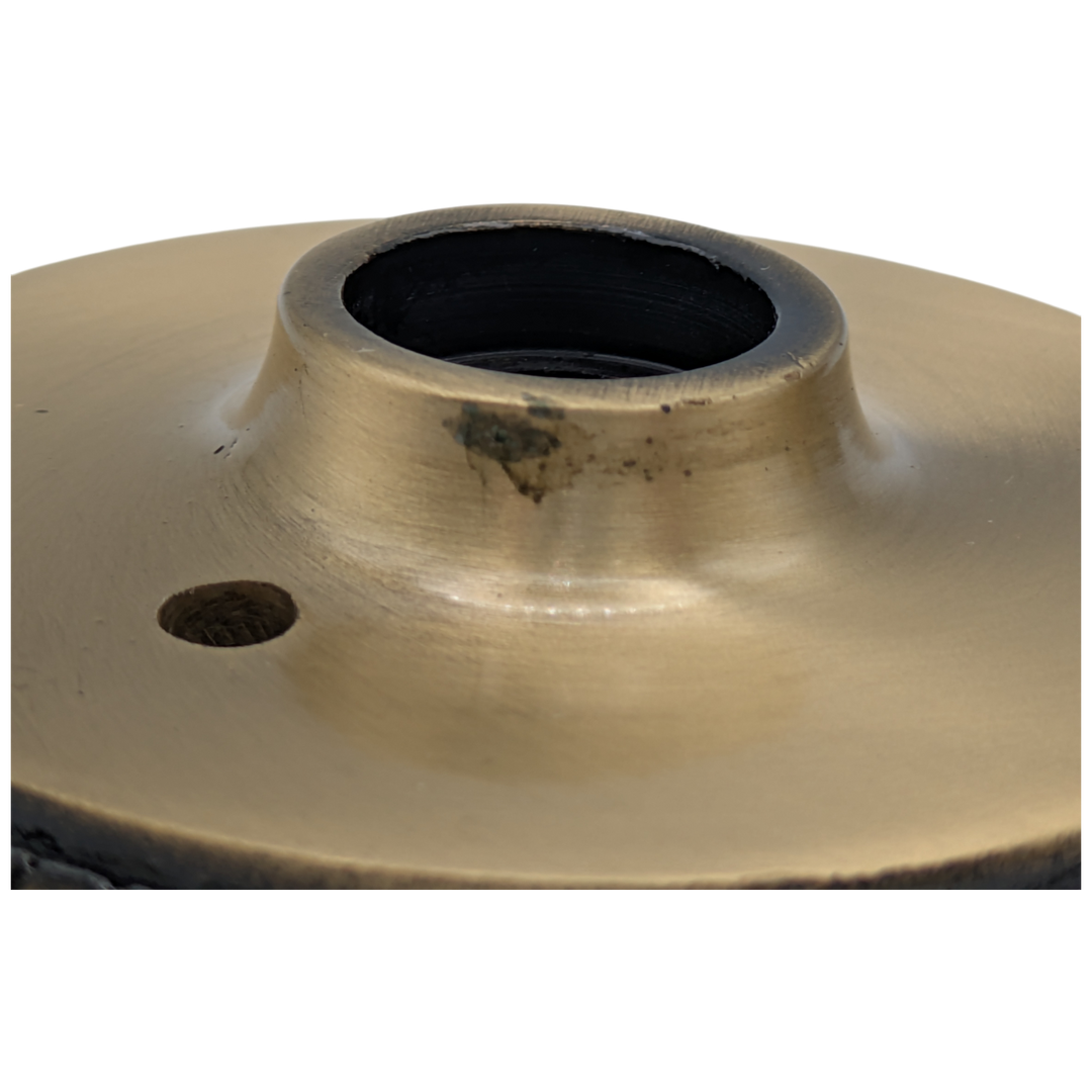 Egg & Dart Solid Brass Rosette (Antique Brass Finish)