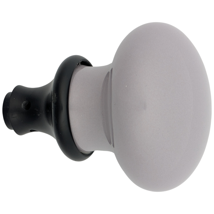 Gray Porcelain Spare Knob (Black Bronze Finish)
