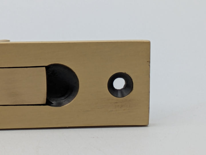 Open Box Sale Item Plain Edge Pull (Antique Brass Finish)