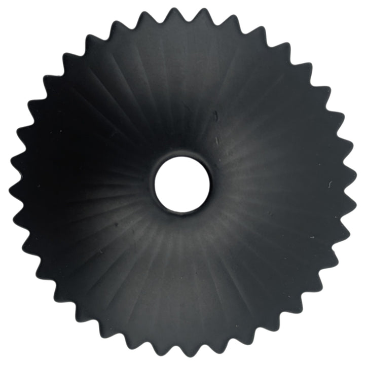 Discontinued 1 1/2 Inch Round Back Plate (Matte Black Finish)