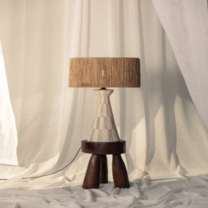 ##Antique Hardware## Palma Table Lamp