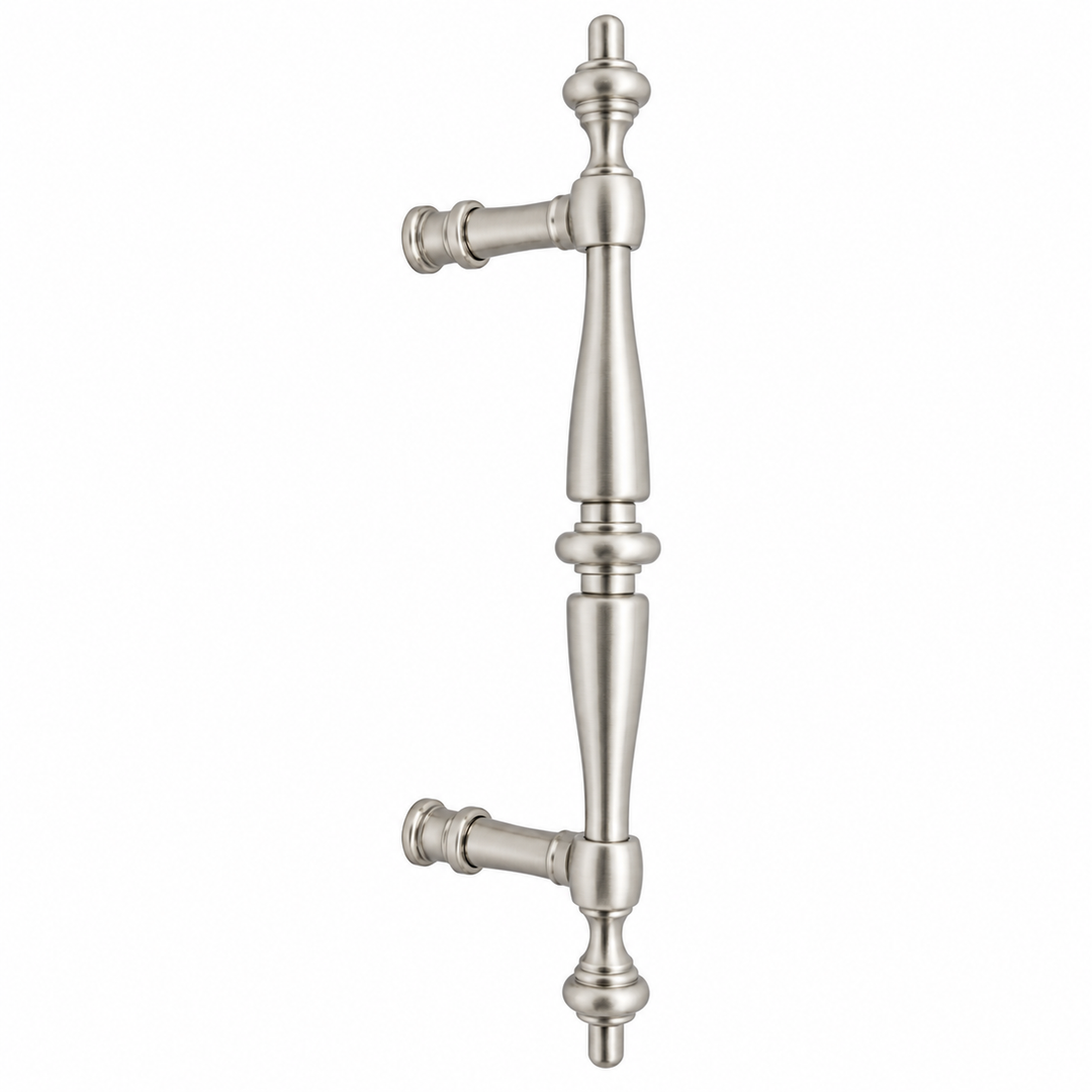 9 1/2 Inch Overall (5 3/4 Inch C-C) Solid Brass Classic Pull Georgian Roped (Several Finishes Available)