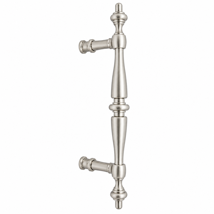 9 1/2 Inch Overall (5 3/4 Inch C-C) Solid Brass Classic Pull Georgian Roped (Several Finishes Available)