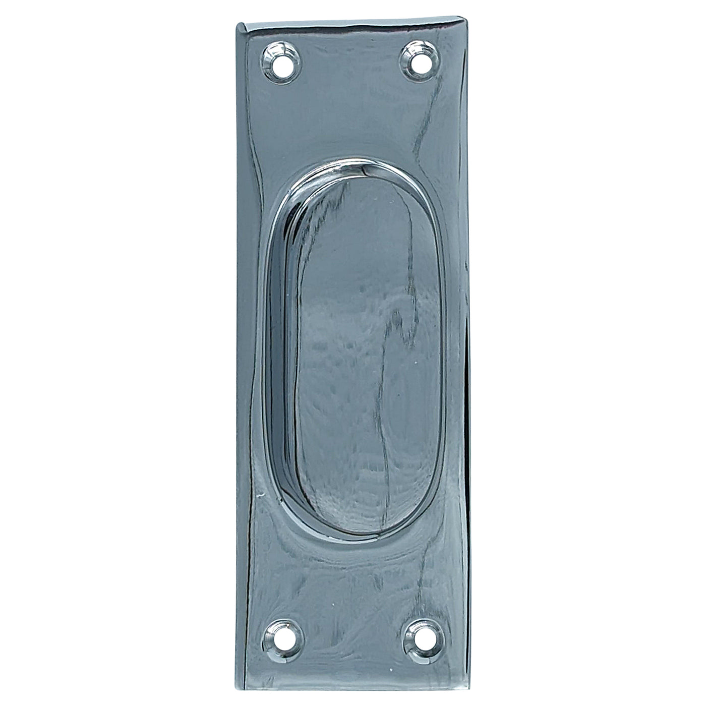 5 Inch Solid Brass Traditional Style Rectangular Pocket Door (Several Finishes Available)