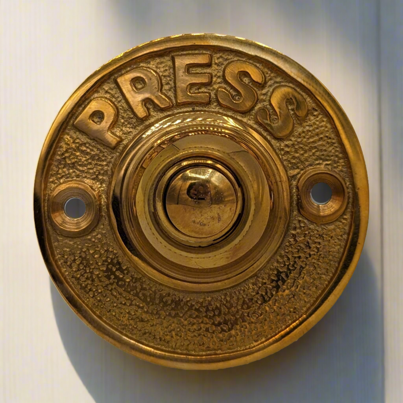 ##Antique Hardware## Classic American PRESS Doorbell Push Button  (Several Finishes Available)