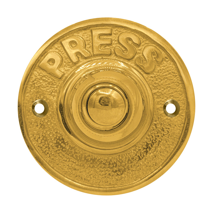 Classic American PRESS Doorbell Push Button  (Several Finishes Available)