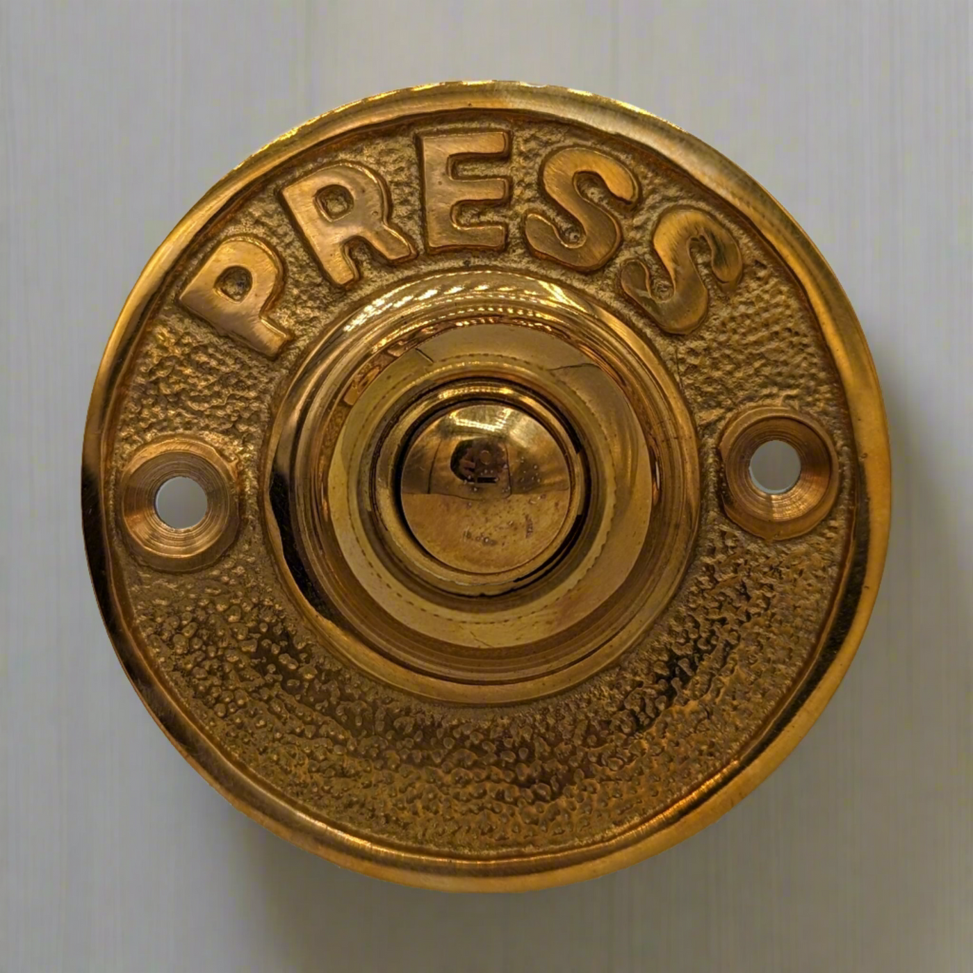 ##Antique Hardware## Classic American PRESS Doorbell Push Button  (Several Finishes Available)