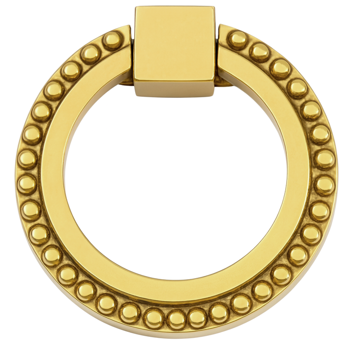 2 Inch Beaded Signature Ring Pull (Several Finishes Available)