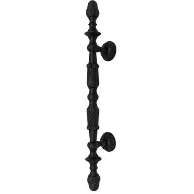 Open Box Sale Item 11 3/4 Inch (6 Inch C-C) Solid Brass French Empire Door Pull (Oil Rubbed Bronze Finish)