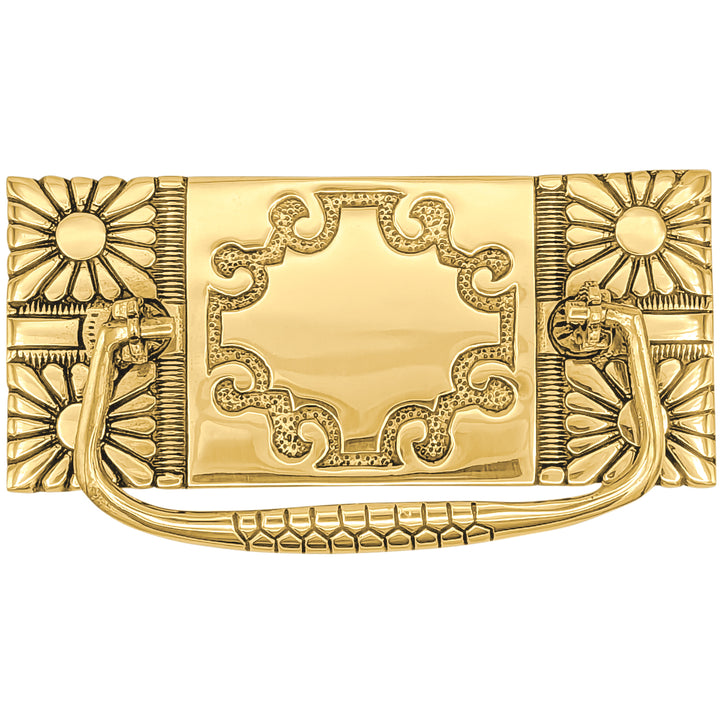 5 1/8 Inch Art Nouveau Bail Pull Plate