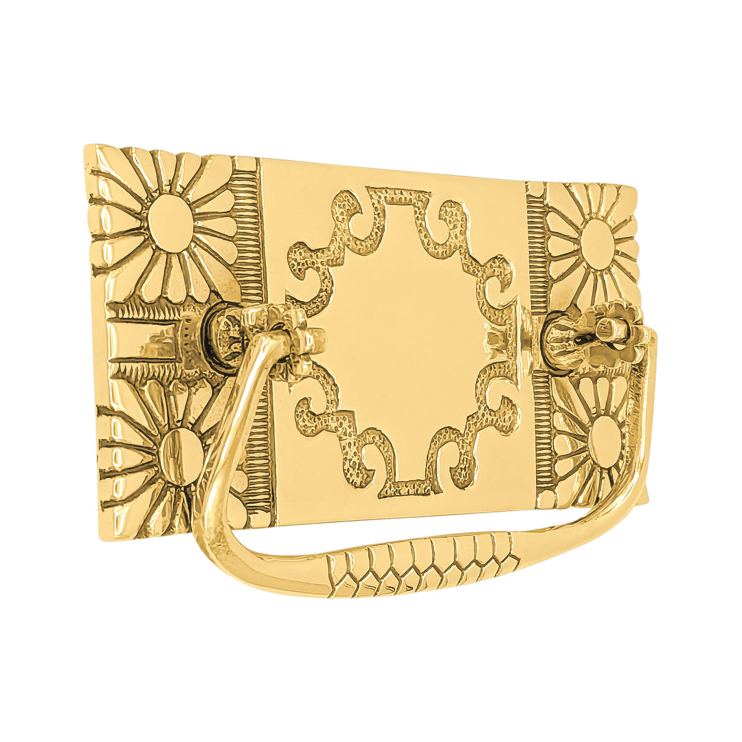 5 1/8 Inch Art Nouveau Bail Pull Plate