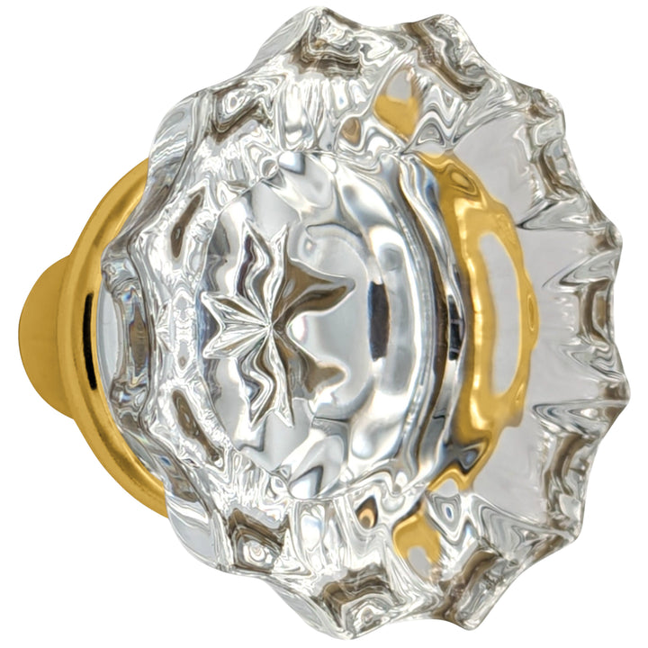 Fluted Crystal Spare Knob Set (Several Finishes Available)