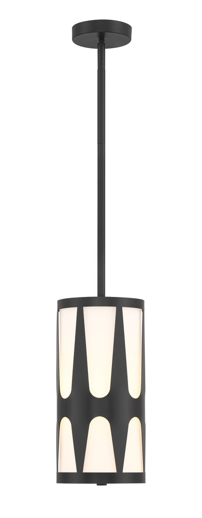 ##Antique Hardware## Royston 1 Light Black Mini Pendant