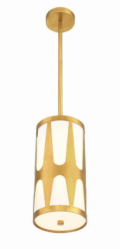 ##Antique Hardware## Royston 1 Light Antique Gold Mini Pendant