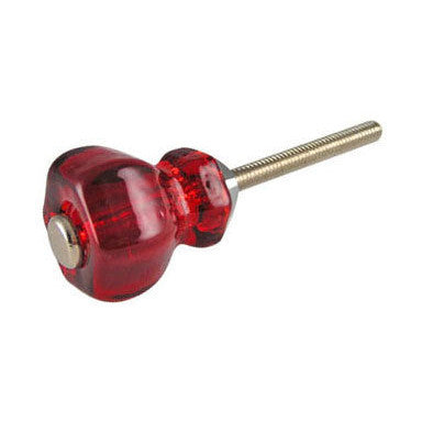 Antique Hardware 1 Inch Hexagon Crystal Glass Cabinet & Furniture Knobs (Several Colors) CABINET GLASS KNOB