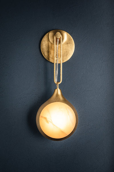 ##Antique Hardware## Riviere Wall Sconce