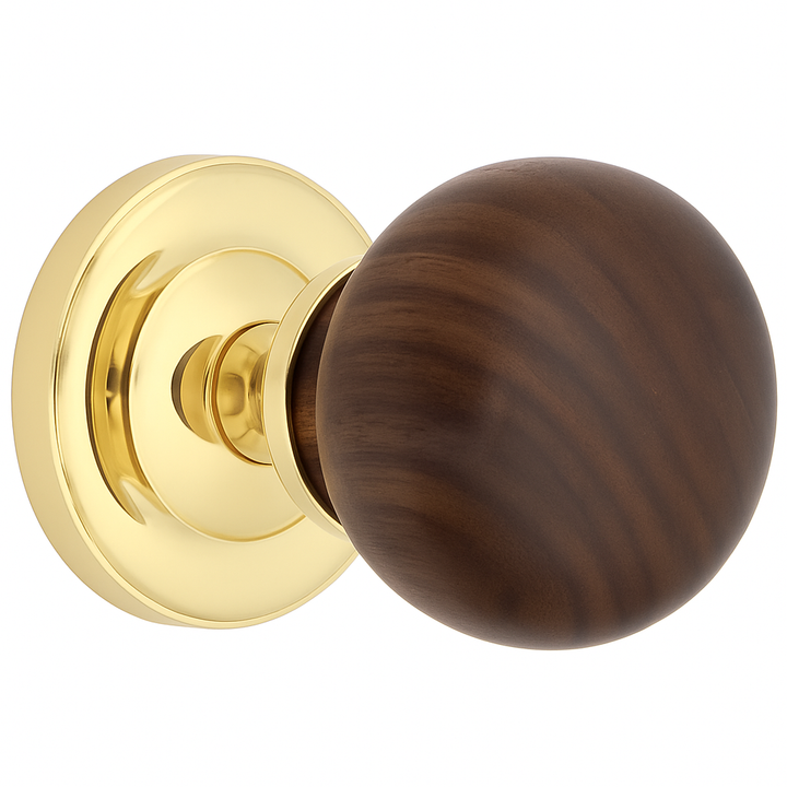 Magnifique™ Classic Door Set with Rosewood Knobs (Several Finishes Available)