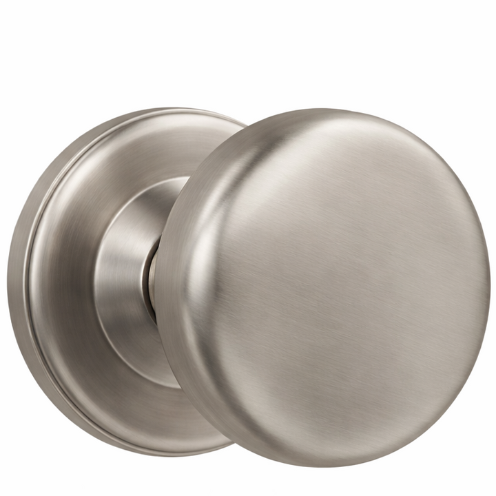 ##Antique Hardware## Magnifique® Classic Door Set with Brass Round Knobs (Several Finishes Available)