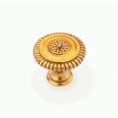 Antique Hardware 1 5/16 Inch Symphony Elegance Sonata Round Cabinet & Furniture Knob CABINET KNOB