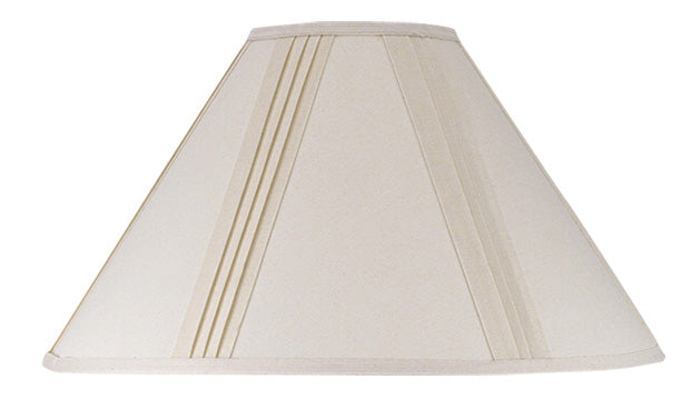 ##Antique Hardware## SIDE PLEATED LINEN SHADE 6 X 19 X12