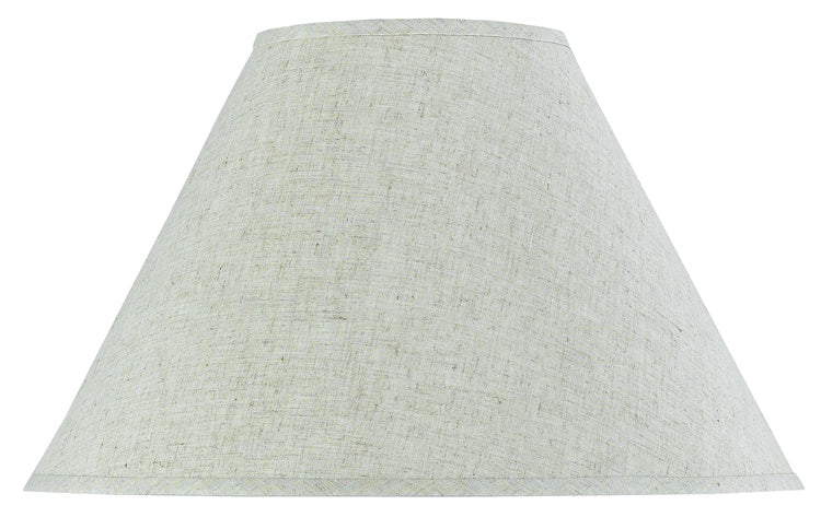 ##Antique Hardware## ROUND LINEN FABRIC SHADE