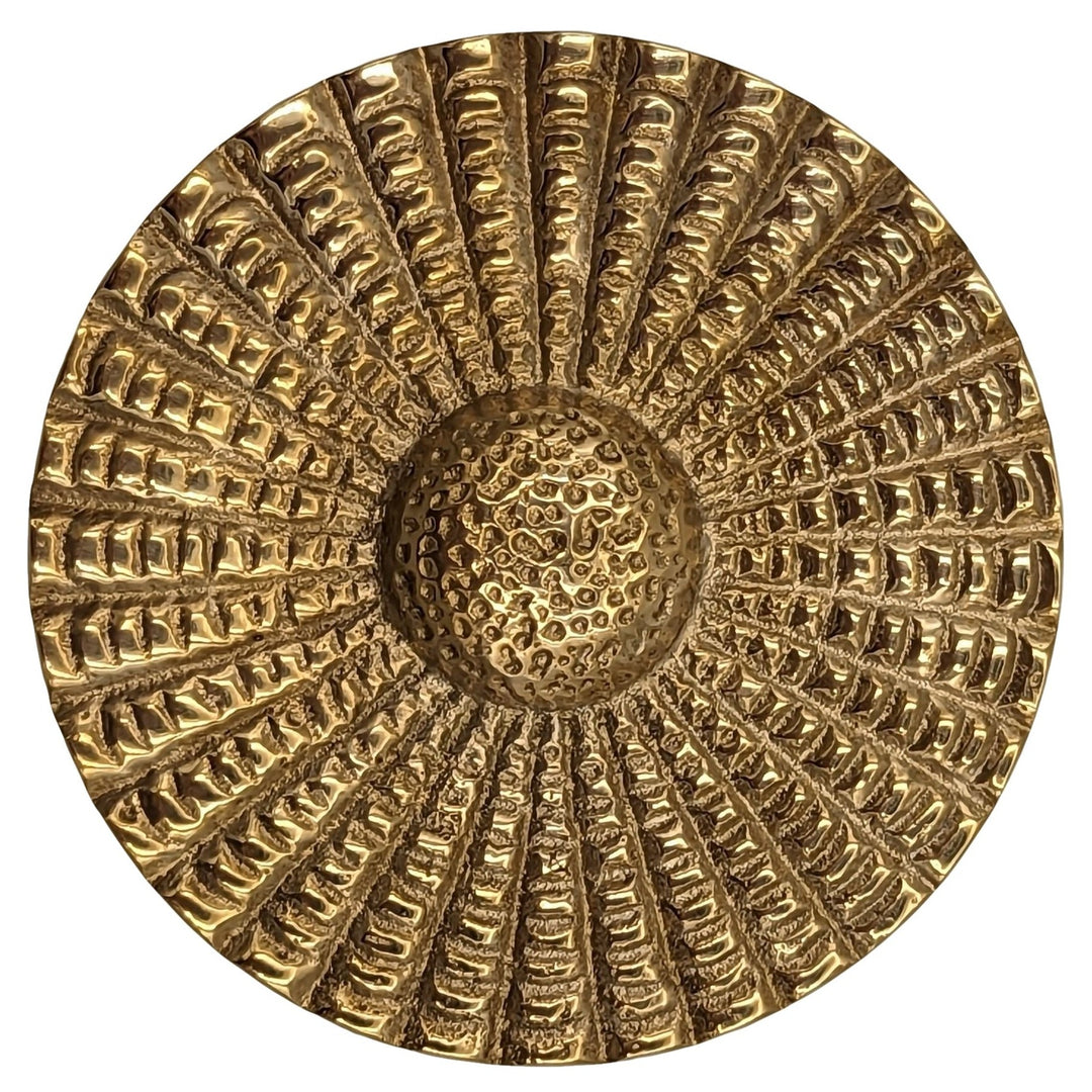 ##Antique Hardware## 2 Inch Solid Brass Art Deco Style Round Cabinet & Furniture Knob (Several Finishes Available)