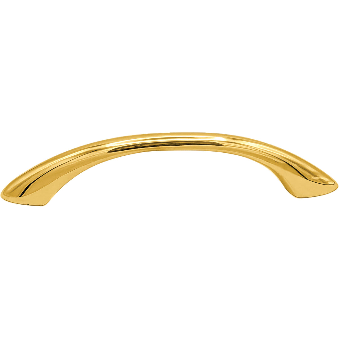 ##Antique Hardware## 5 Inch Overall (4 Inch c-c) Traditional Solid Brass Pull (Several Finishes Available)