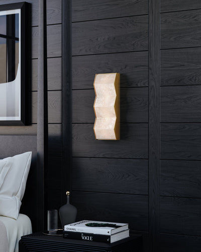##Antique Hardware## Tanzanite Wall Sconce