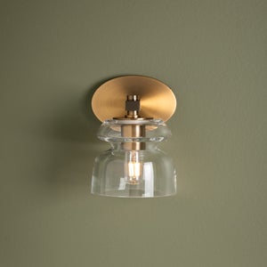 ##Antique Hardware## Trey Wall Sconce