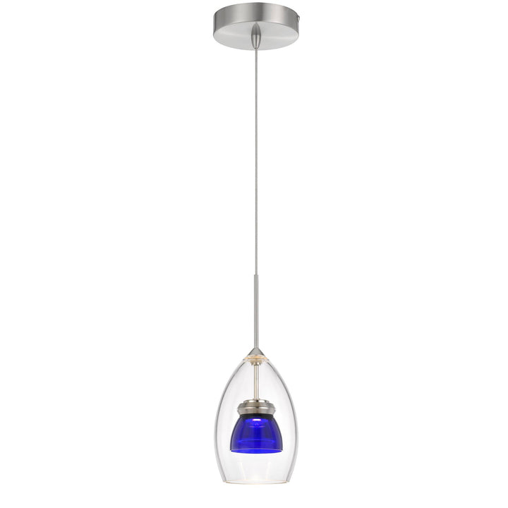 ##Antique Hardware## INTEGRATED DIMMABLE LED GLASS MINI PENDANT LIGHT. 6W, 450 LUMEN, 3000K