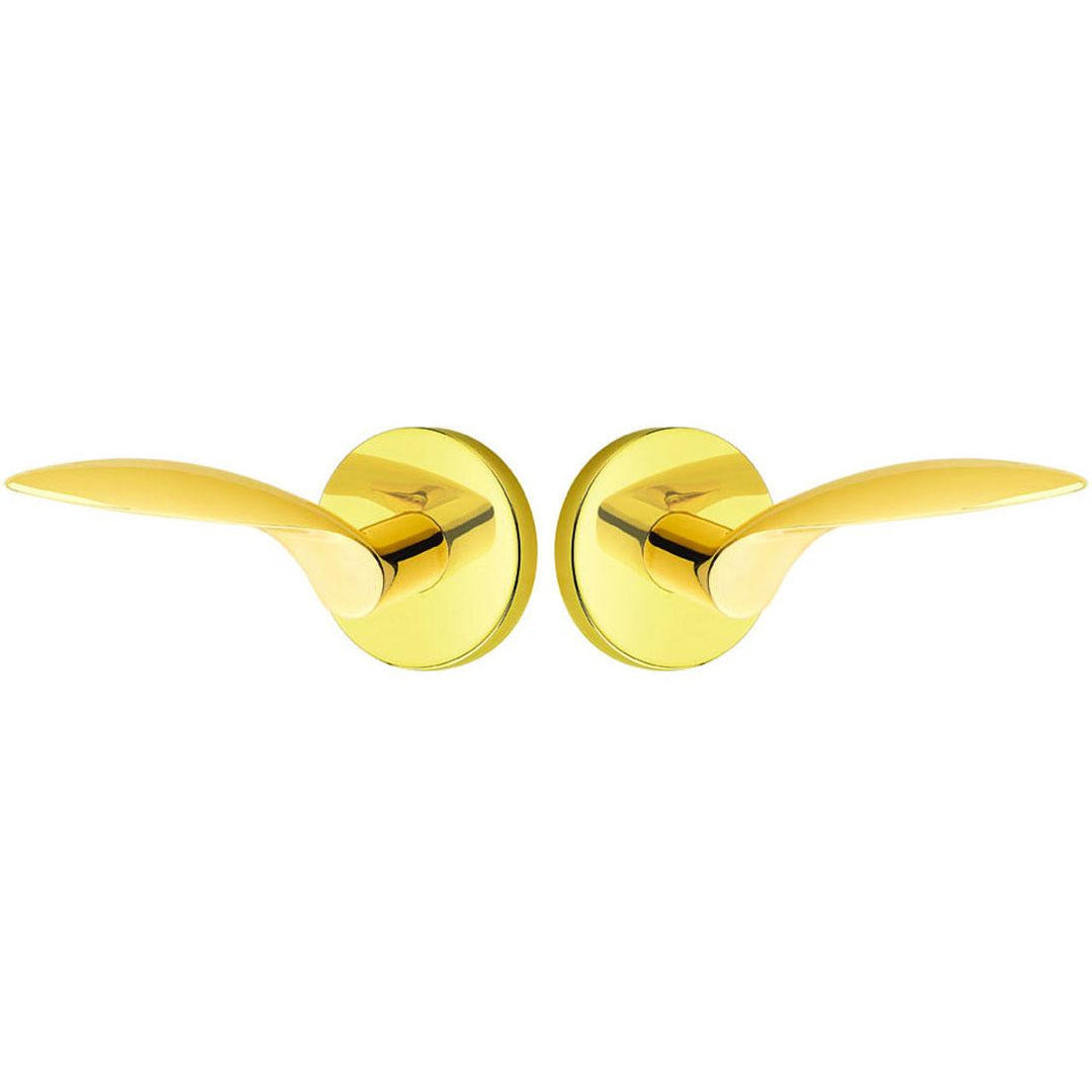##Antique Hardware## Emtek Solid Brass Mercury Lever With Disk Rosette (Several Finish Options)