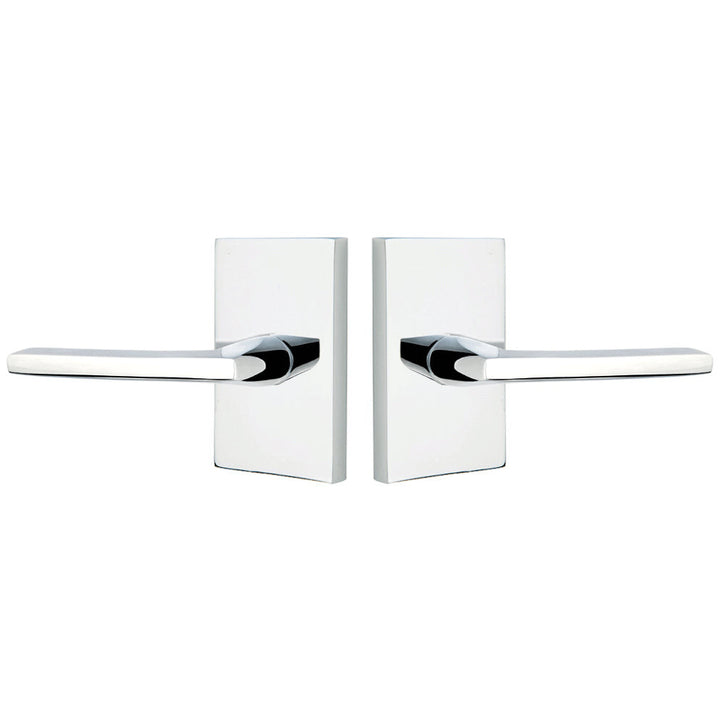 ##Antique Hardware## Emtek Helios Door Lever with Modern Rectangular Rosette (Several Finishes Available)