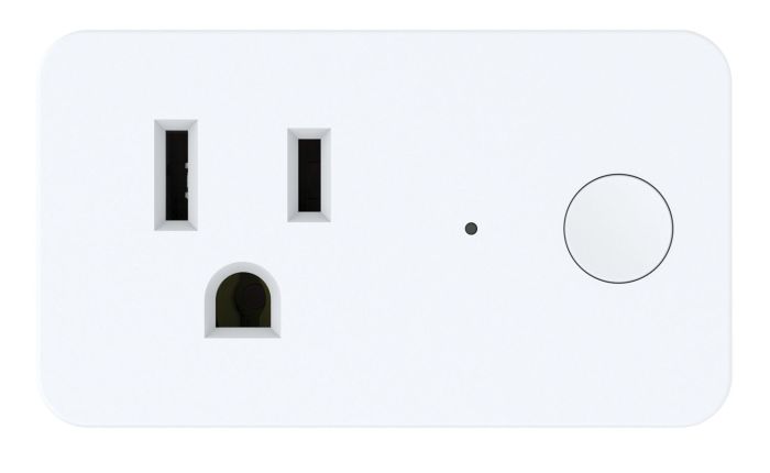 ##Antique Hardware## Smart WiFi On/Off Indoor Wall Plug