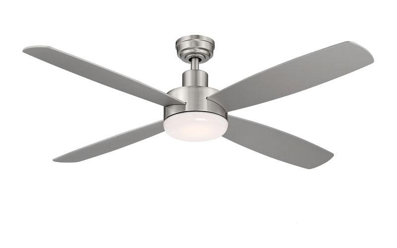 ##Antique Hardware## Aeris Stainless LED ceiling fan