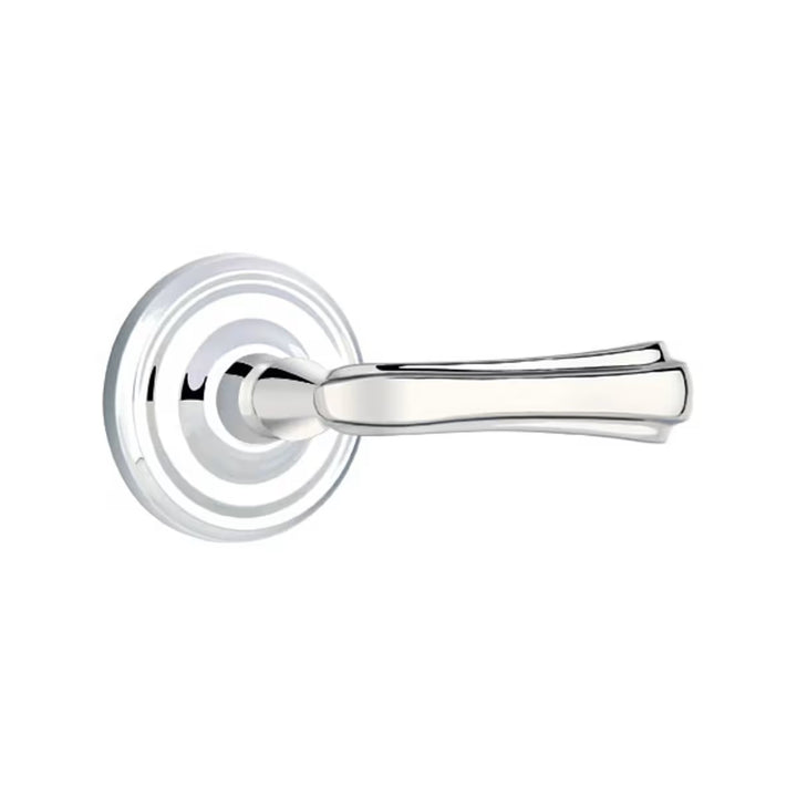 Emtek Solid Brass Wembley Lever With Regular Rosette (Several Finishes Available)