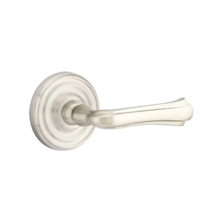 Emtek Solid Brass Wembley Lever With Regular Rosette (Several Finishes Available)