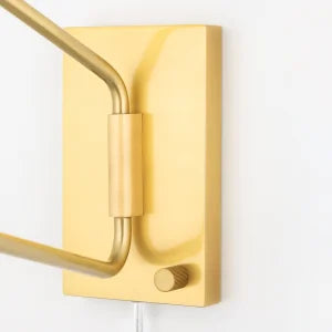 Whitley Plug-In Sconce