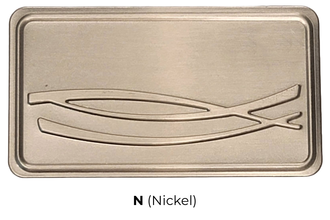 ##Antique Hardware## Nickel 12 Inche down rod