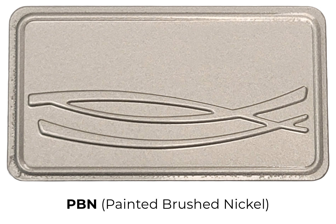 ##Antique Hardware## Painted Brushed Nickel  12 Inch down rod