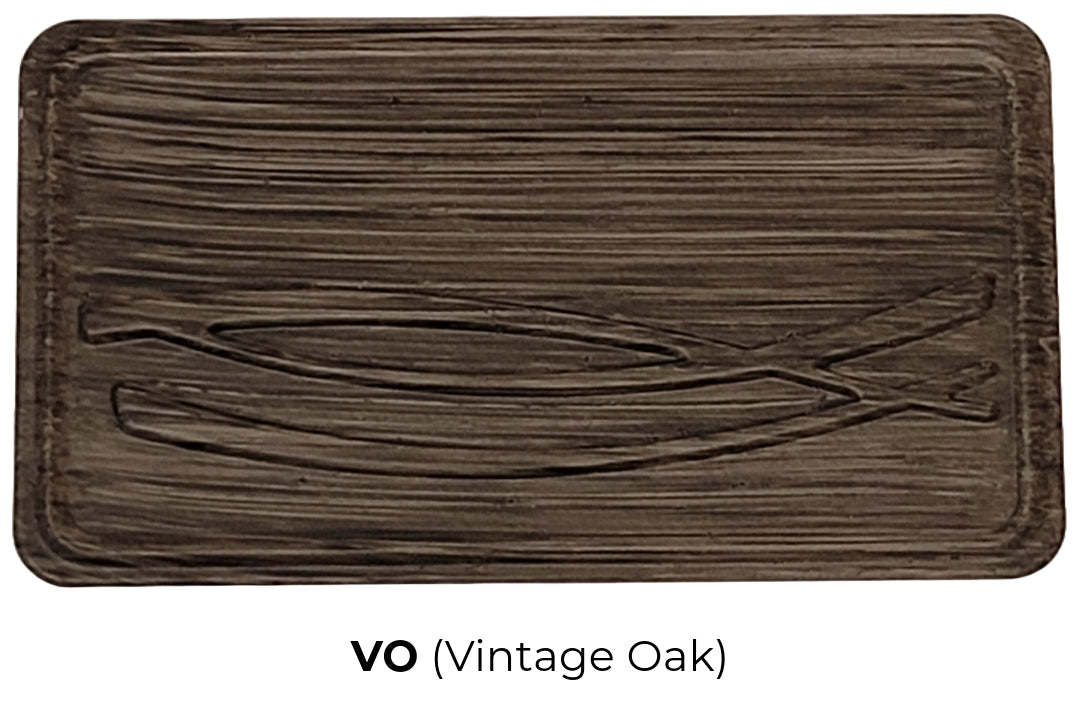 Antique Hardware 18 Inch down Rod Vintage Oak Ceiling Fan