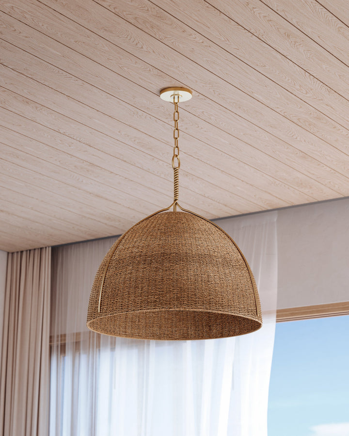 ##Antique Hardware## Woodlawn Pendant