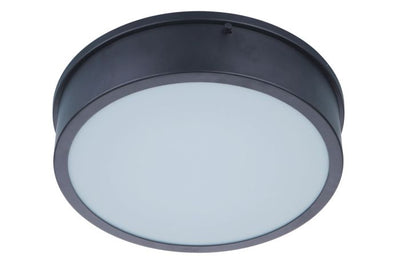 ##Antique Hardware## Fenn 1 Light 13" LED Flushmount in Flat Black