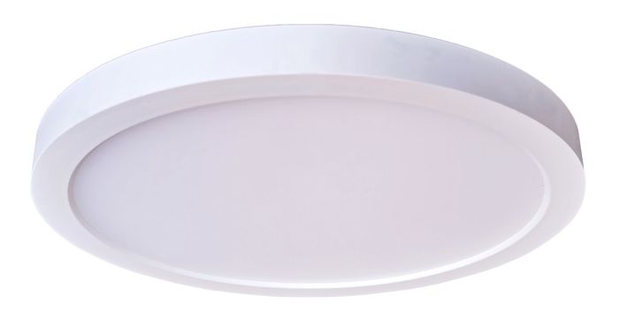 ##Antique Hardware## 9" Slim Line LED Flushmount in White