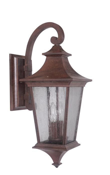 ##Antique Hardware## Argent II 2 Light Medium Outdoor Wall Lantern in Aged Bronze