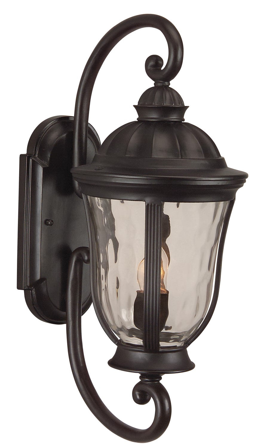 ##Antique Hardware## Frances 2 Light Medium Outdoor Wall Lantern in Oiled Bronze Outdoor