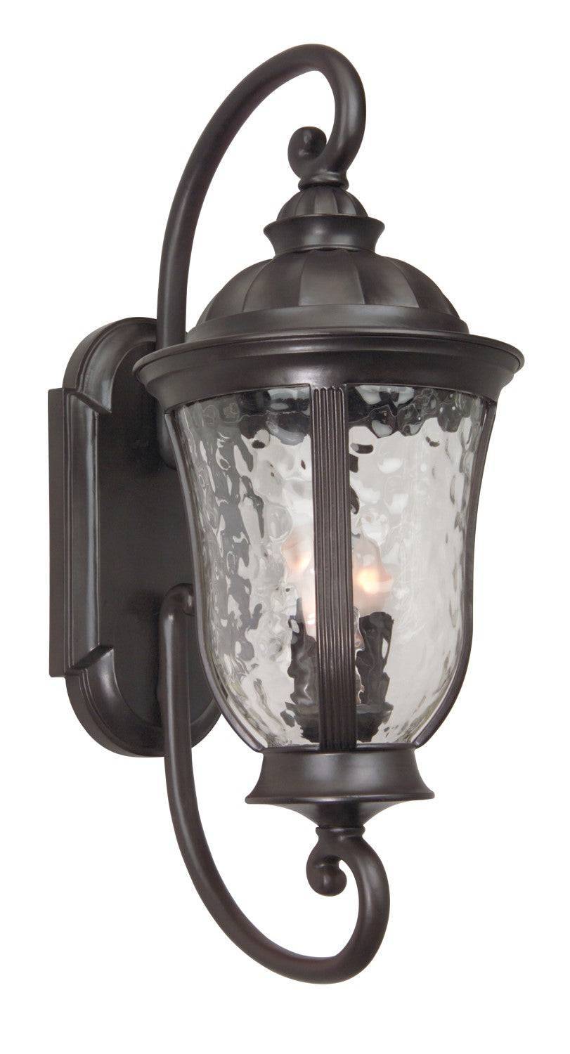 ##Antique Hardware## Frances 3 Light Large Outdoor Wall Lantern in Oiled Bronze Outdoor